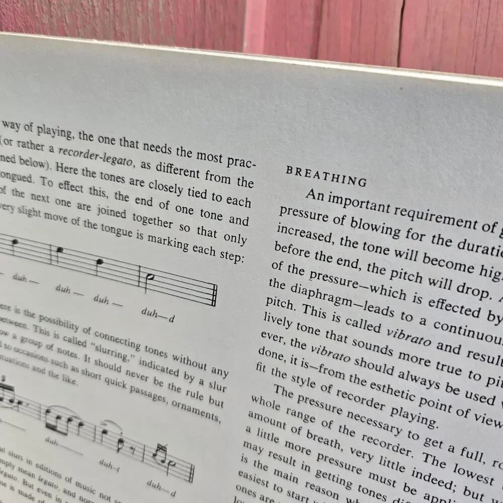 VINTAGE Recorder Playing By Erich Katz Instruction Book Carl Van Roy‎ Company